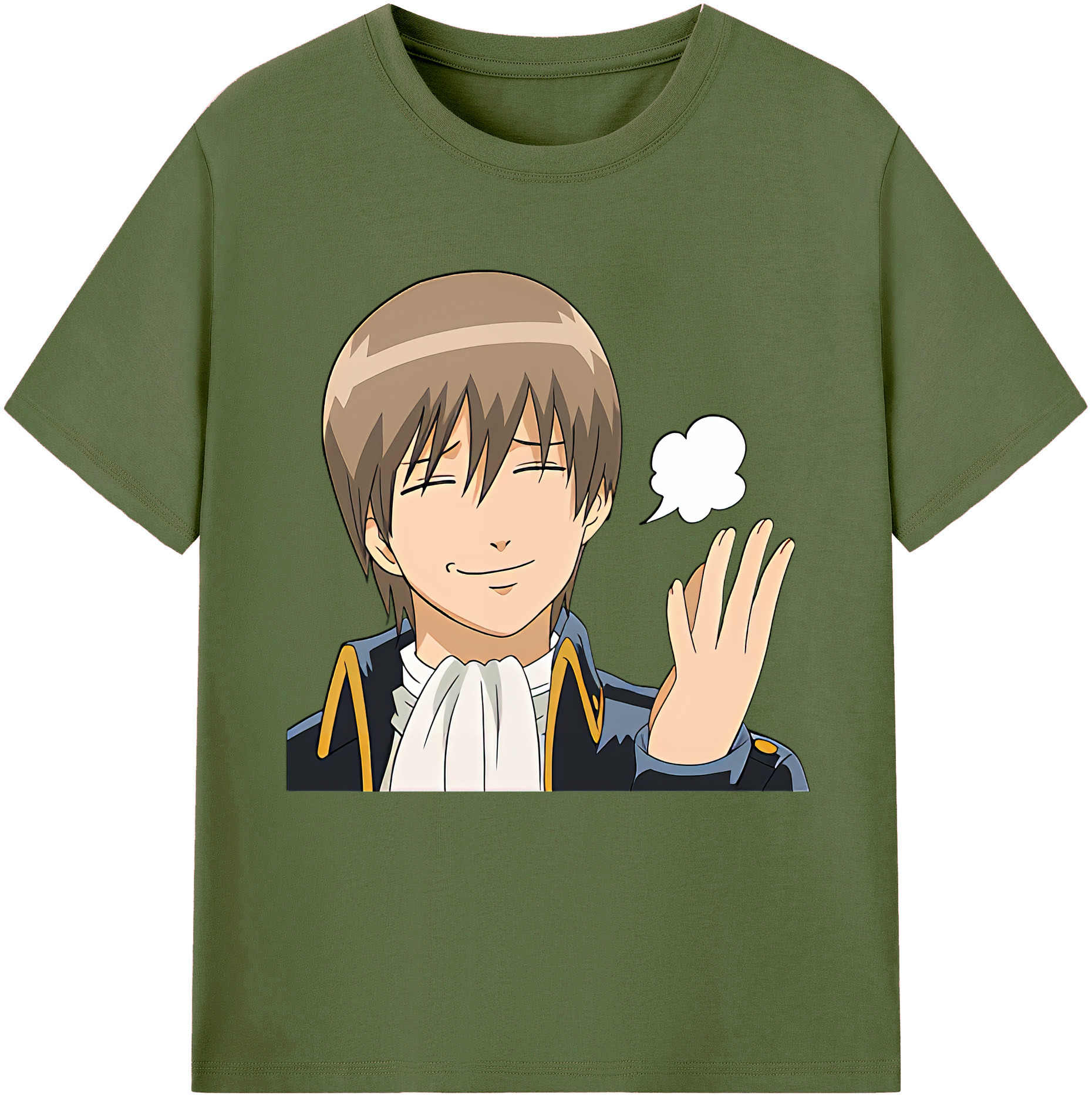 （画像用） ぎんたま 坂田銀時（さかたぎんとき） 神楽 志村新八（しむら しんぱち） GINTAMA Sakata Gintoki Kagura Shimura Shinpachi 綿100％半袖Tシャツ（フロントプリント）